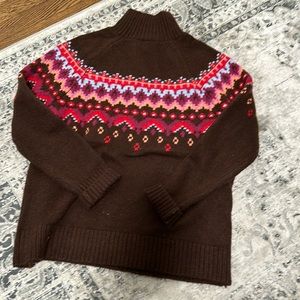 Brown sweater